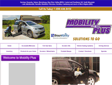 Tablet Screenshot of mobilityplus.net