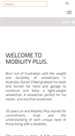 Mobile Screenshot of mobilityplus.com.au